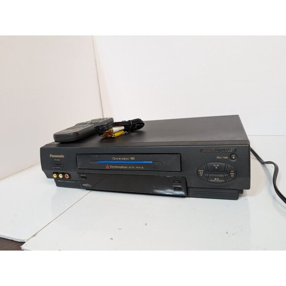 Panasonic Omnivision - Pv-4562 VCR - W Remote and Cables - TESTED WORKING - Picture 3 of 9